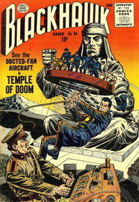 Blackhawk (Quality, 1944 series)  #98 (March 1956)