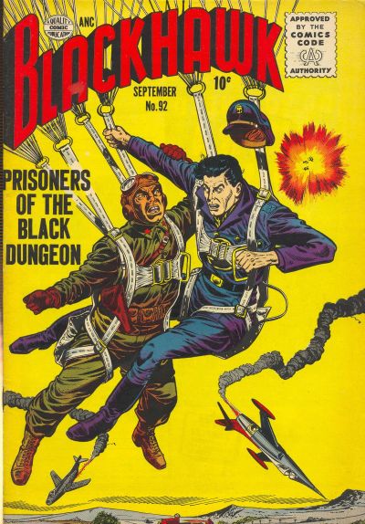 Blackhawk (Quality, 1944 series) #92 (September 1955)