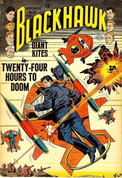 Blackhawk (Quality, 1944 series) #82 (November 1954)