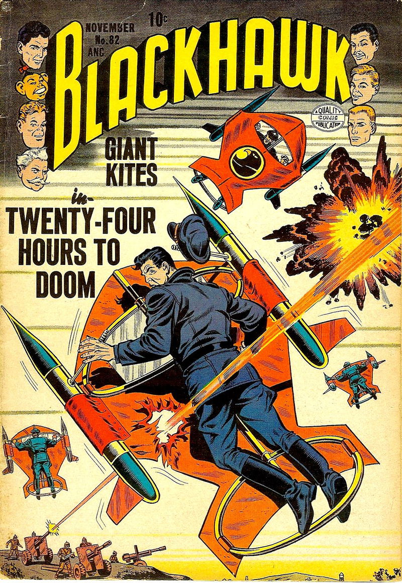 Blackhawk (Quality, 1944 series) #82 (November 1954)