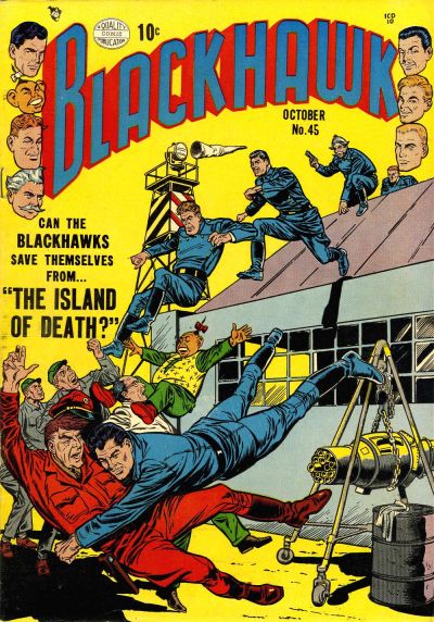 Blackhawk (Quality, 1944 series) #45 (October 1951)
