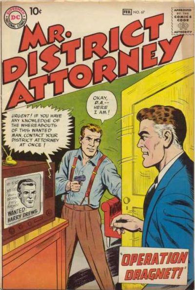 Mr. District Attorney (DC, 1948 series) #67 January-February 1959