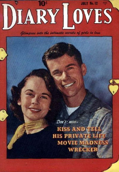 Diary Loves (Quality, 1949 series) #12 July 1951