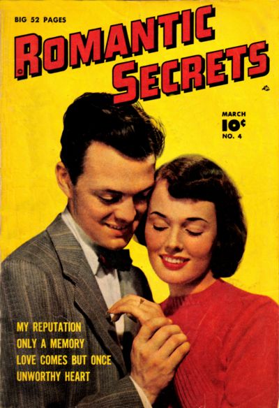 Romantic Secrets (Fawcett, 1949 series) #4 (March 1950)