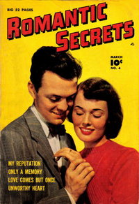 Romantic Secrets  #4 (March 1950)