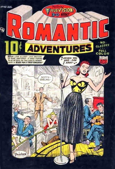 Romantic Adventures (ACG, 1949 series) #48 (August 1954)