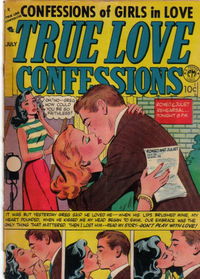 True Love Confessions (Premier, 1954 series) #2 July 1954