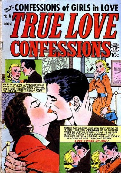 True Love Confessions  #4 (November 1954)
