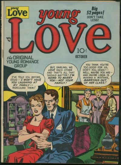 Young Love (Prize, 1949 series) v2#8 [14] (October 1950)
