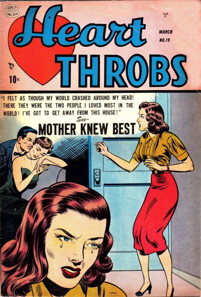 Heart Throbs (Quality, 1949 series) #19 March 1953