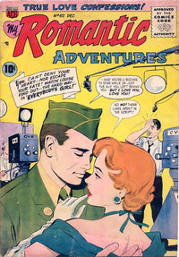 Romantic Adventures (ACG, 1949 series)  #62 (December 1955)