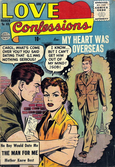 Love Confessions  #49 (March 1956)
