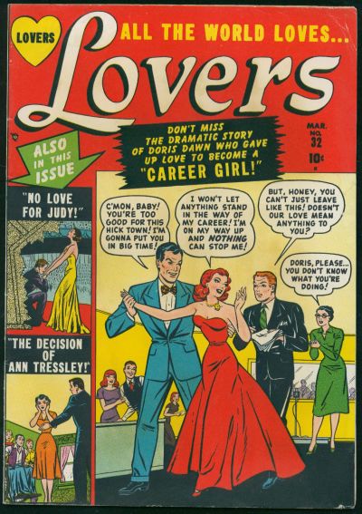 Lovers  #32 (March 1951)