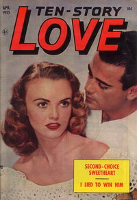 Ten-Story Love (Ace, 1951 series)  v35#3 (201) (April 1955)