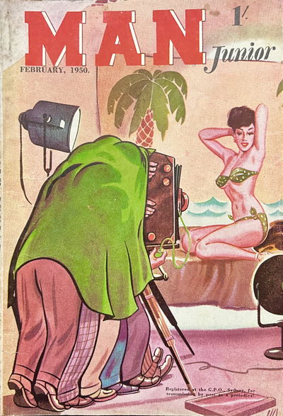 Man Junior (Man Jr, 1949 series) v19#6 February 1950