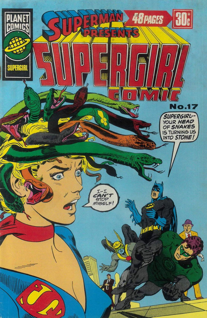 Superman Presents Supergirl Comic (KG Murray, 1973 series) #17 ([December 1975?])