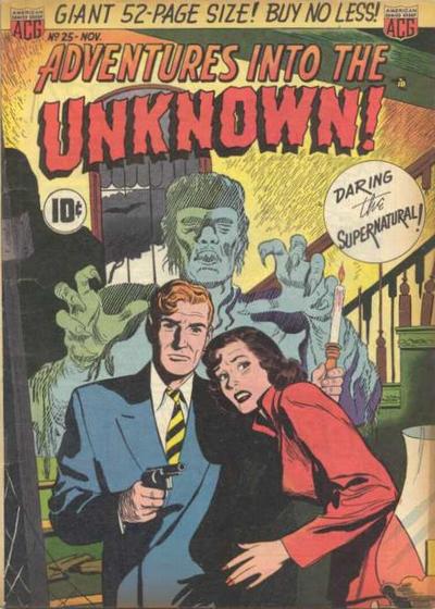 Adventures into the Unknown  #25 (November 1951)
