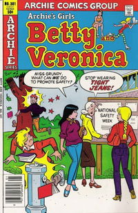 Archie's Girls Betty and Veronica (Archie, 1950 series) #301 (January 1981)