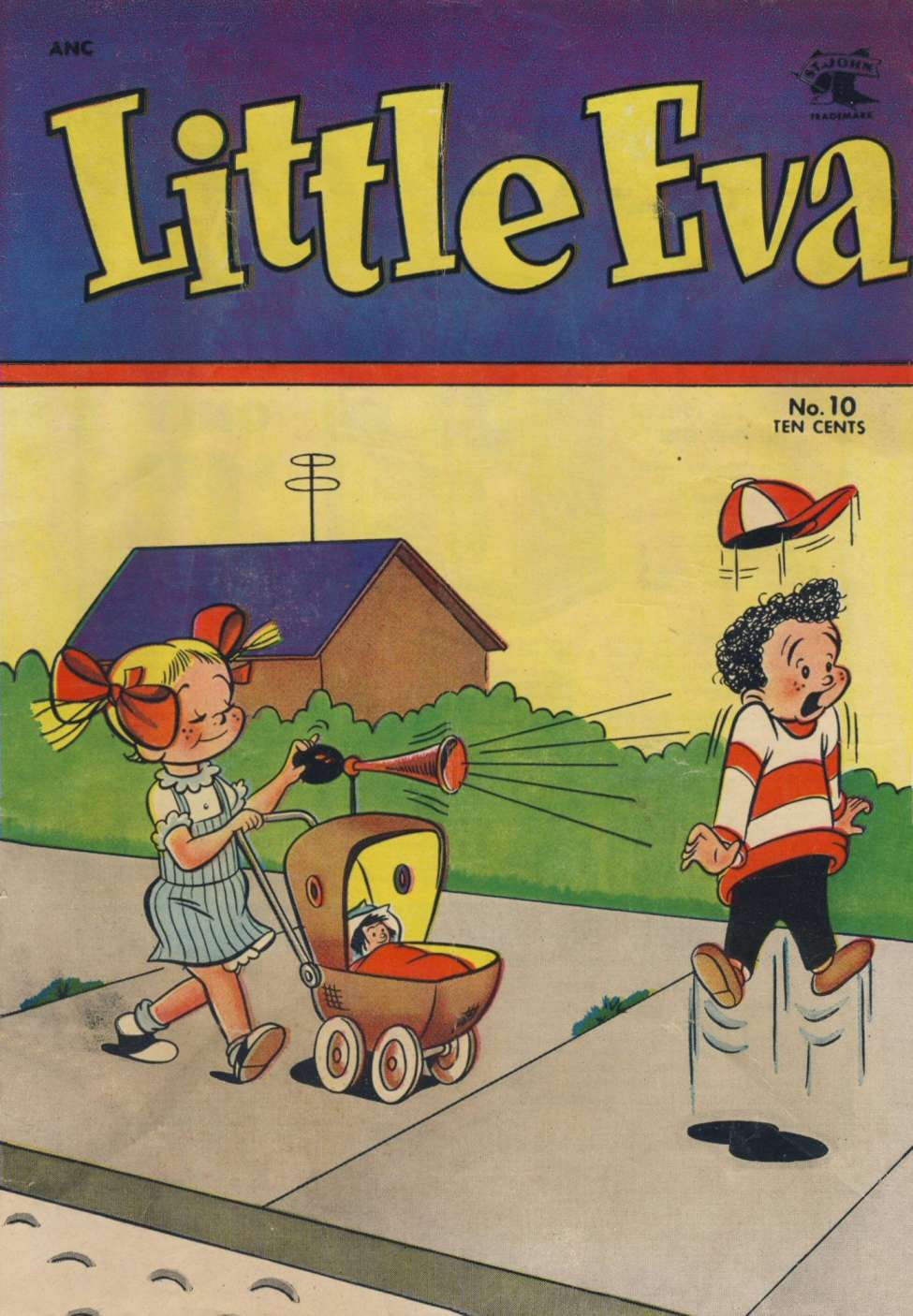Little Eva (St. John, 1952? series) #10 (August 1953)