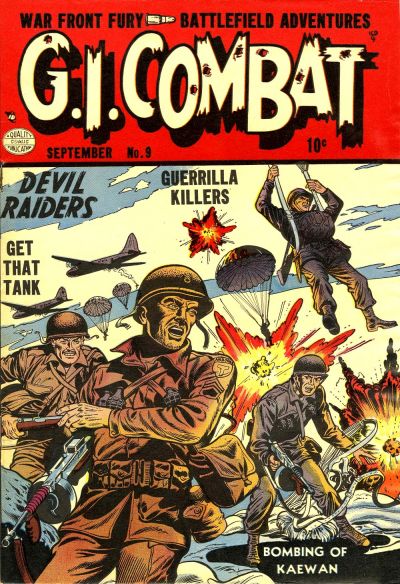 G.I. Combat (Quality, 1952 series) #9 (September 1953)