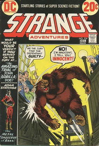 Strange Adventures (DC, 1950 series)  #239 (November-December 1972) — The Amazing Trial of John [Gorilla] Doe!