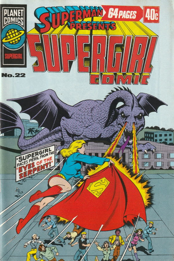 Superman Presents Supergirl Comic (KG Murray, 1973 series) #22 ([November 1976?])