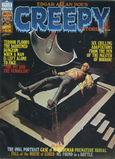Creepy (Warren, 1964 series) #69 (February 1975)