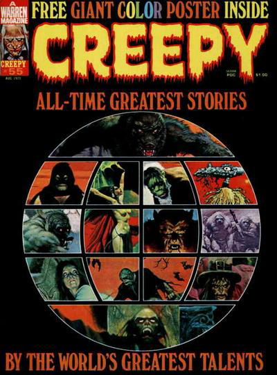 Creepy (Warren, 1964 series) #55 (August 1973)
