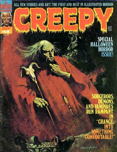 Creepy (Warren, 1964 series) #58 (December 1973)