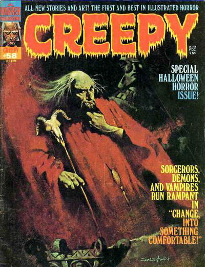 Creepy (Warren, 1964 series) #58 (December 1973)
