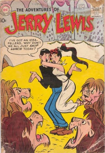 The Adventures of Jerry Lewis  #54 (September-October 1959)