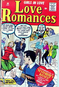 Love Romances (Marvel, 1949 series)  #88 (July 1960)