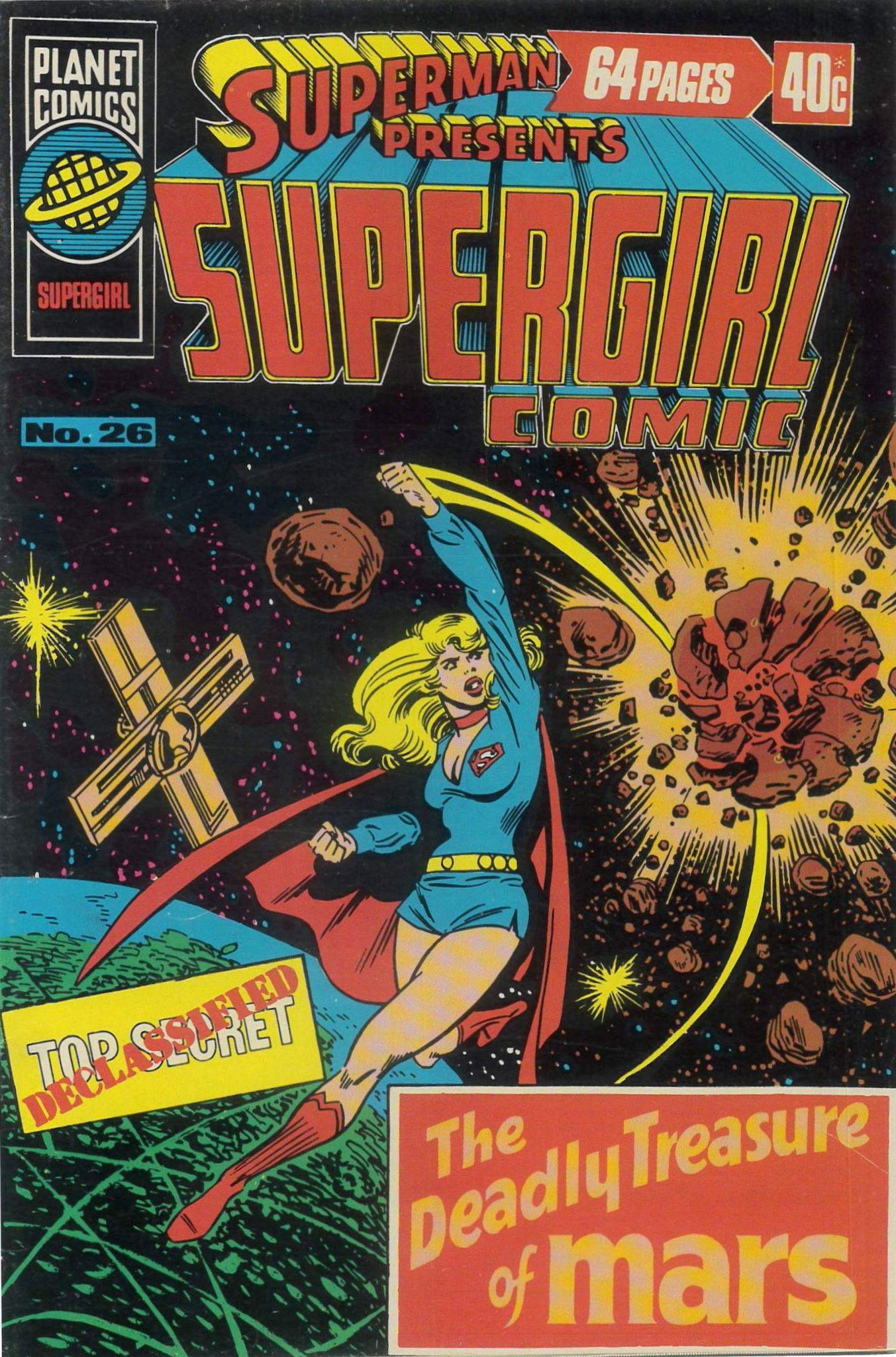 Superman Presents Supergirl Comic (KG Murray, 1973 series) #26 ([September 1977?])