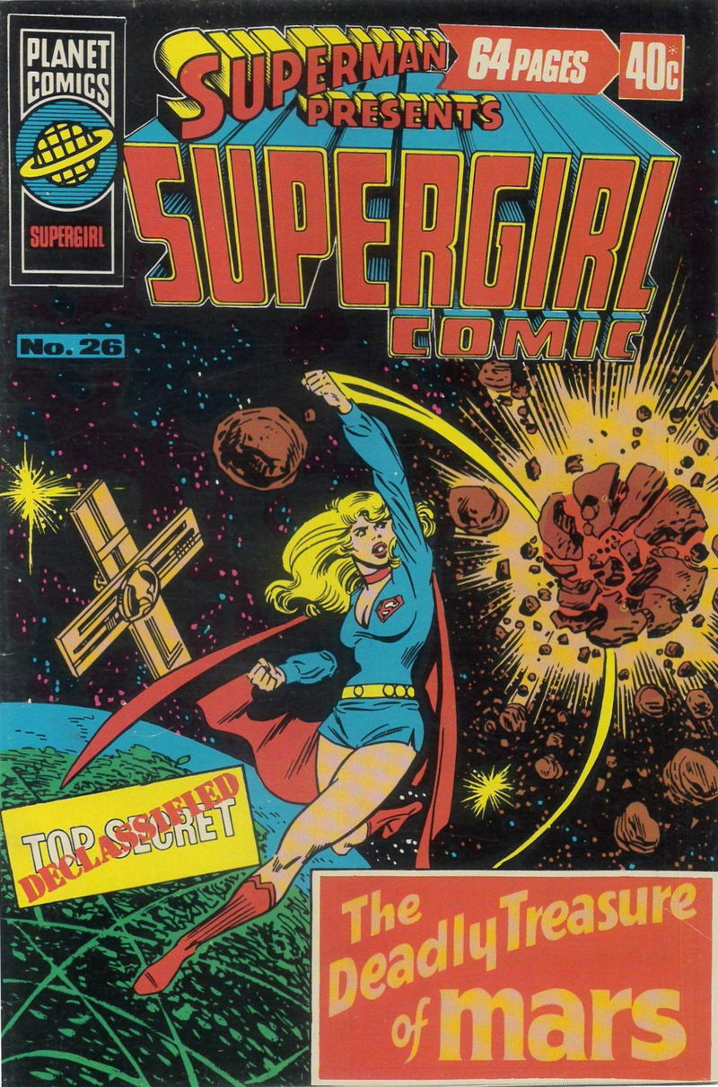 Superman Presents Supergirl Comic (KG Murray, 1973 series) #26 ([September 1977?])
