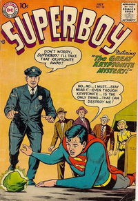 Superboy (DC, 1949 series) #58 (July 1957)