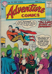 Adventure Comics (DC, 1938 series)  #234 (March 1957) — The 1,001 Rides of Superboy!