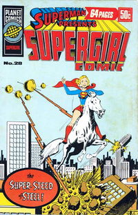 Superman Presents Supergirl Comic (Murray, 1977 series) #28 [February 1978?]