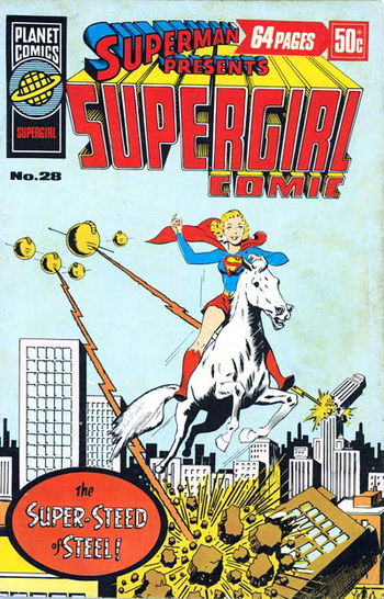Superman Presents Supergirl Comic (Murray, 1977 series) #28 ([February 1978?])
