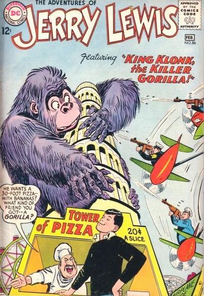 The Adventures of Jerry Lewis (DC, 1957 series) #86 (January-February 1965)