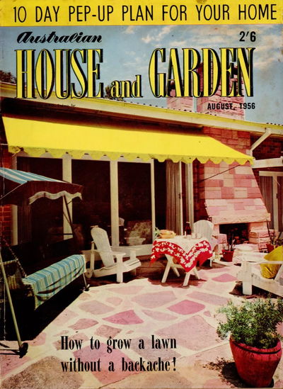 Australian House and Garden (House and Garden, 1948 series) v16#3 (August 1956)