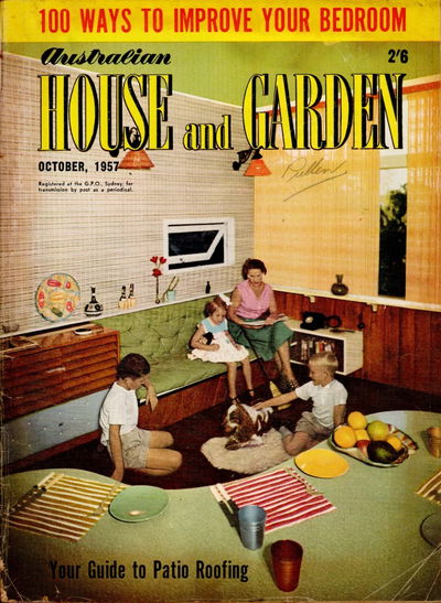 Australian House and Garden (House and Garden, 1948 series) v18#5 (October 1957)