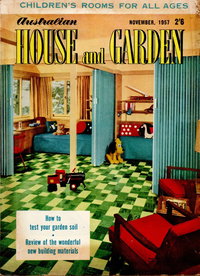 Australian House and Garden (House and Garden, 1948 series)  v18#6 (November 1957)