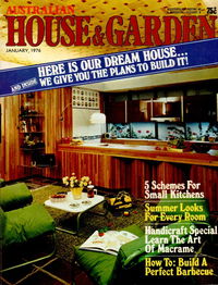 Australian House and Garden (KG Murray, 1973 series) v55#2 (January 1976)