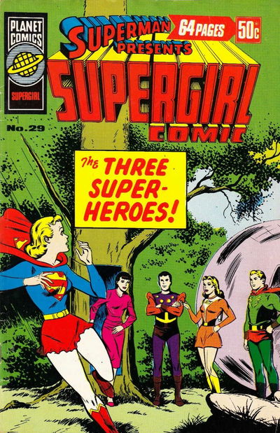 Superman Presents Supergirl Comic (Murray, 1977 series) #29 [July 1978?]