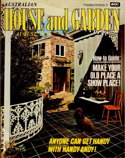 Australian House and Garden (House and Garden, 1948 series) v48#3 (August 1972)