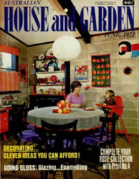 Australian House and Garden (House and Garden, 1948 series)  v48#1 (June 1972)