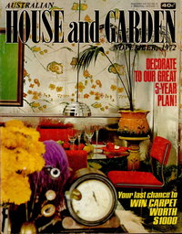 Australian House and Garden (House and Garden, 1948 series)  v48#6 (November 1972)