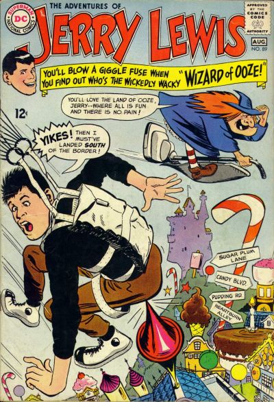 The Adventures of Jerry Lewis  #89 (August 1965)