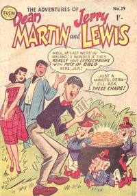 The Adventures of Dean Martin and Jerry Lewis (Frew, 1956 series) #29 [May 1958?]