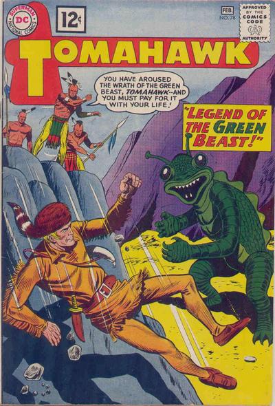 Tomahawk (DC, 1950 series) #78 (January-February 1962)